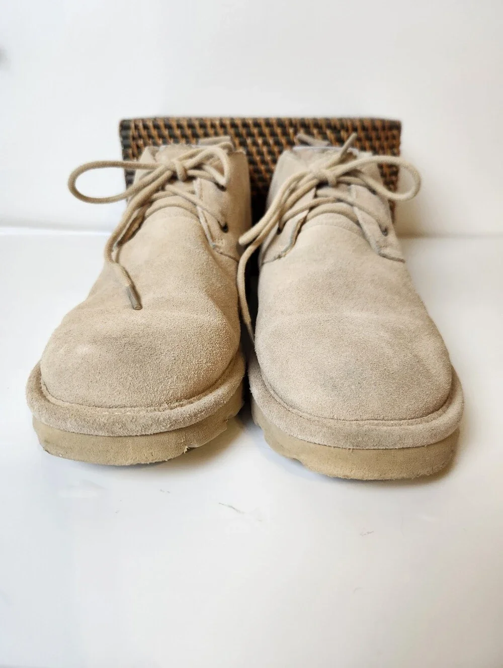 Bear Paw Skye Cow Suede Leather Wool Blend Lining Warm Sheepskin  Outdoor Boots